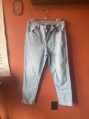 American Eagle Outfitters Light Blue Relaxed mom Jeans
